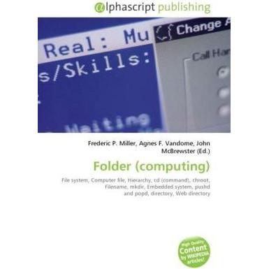 Folder (computing), Fachbücher von Agnes F. Vandome, Frederic P. Miller, John McBrewster