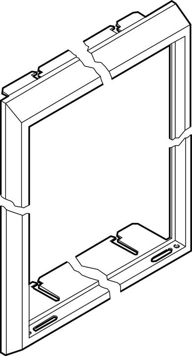 Actual product image ABN Frame for S27 RAL 9016