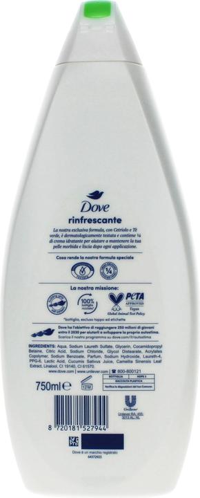 Produktbild Dove Erfrischendes Bad 750ml (750 ml)