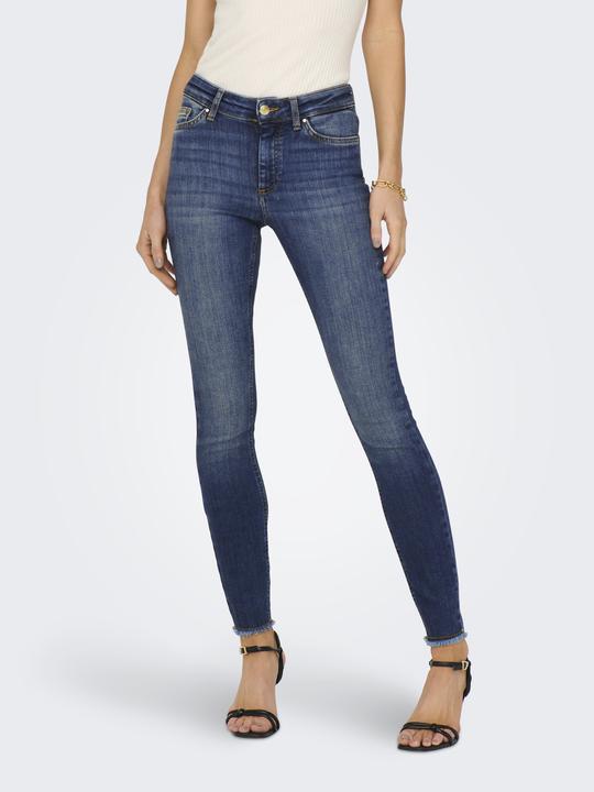 Actual product image Only ONLBlush Mid Ankle Raw Skinny Fit Jeans