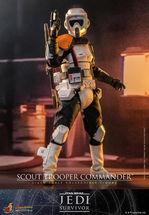 Actual product image Hot Toys Star Wars: Jedi Survivor figurine Videogame Masterpiece 1/6 Scout Trooper Commander
