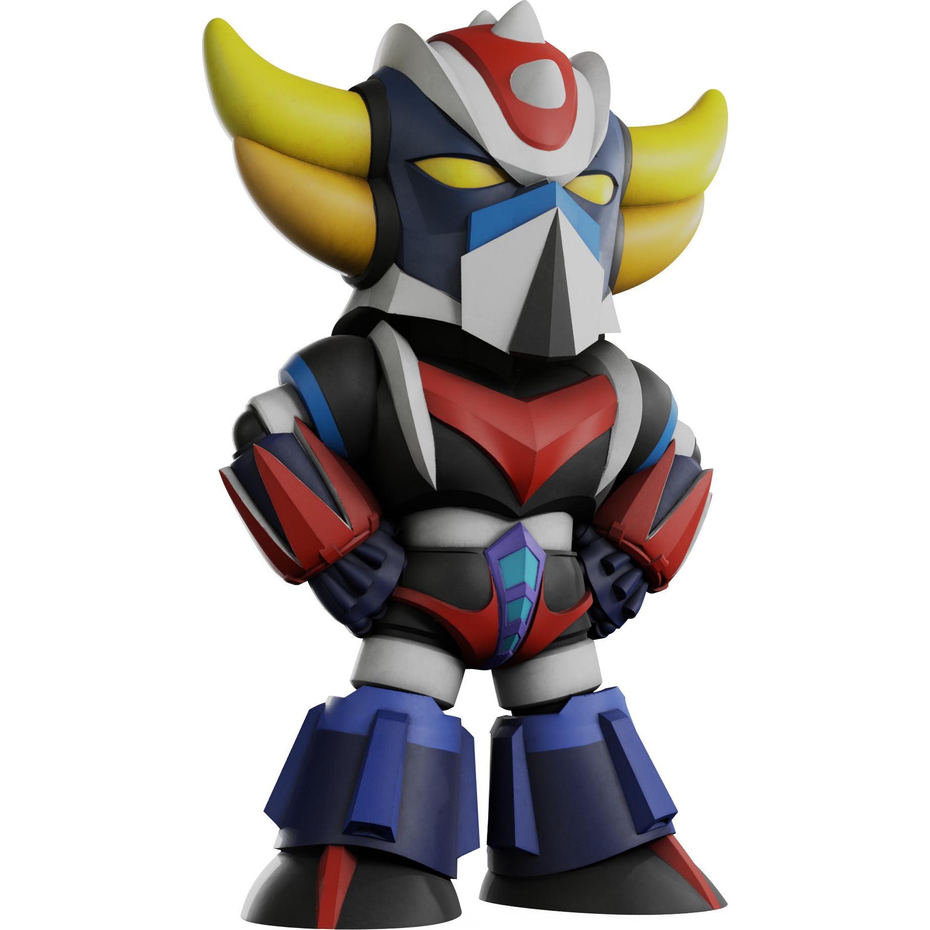 Plastoy, Spardose, Goldorak - Grendizer stehend
