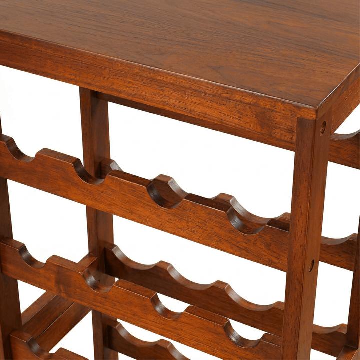 Actual product image Relaxdays winerack (28 bottles, 47 x 26 x 94 cm)