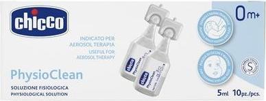 Katarek Chicco Physio Clean Isotonic Solution Of Physiological Saline 10x5ml