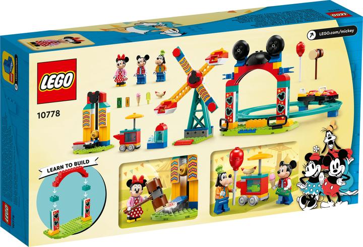 Productafbeelding LEGO Mickey, Minnie en Goofy op de kermis (10778, LEGO Disney)