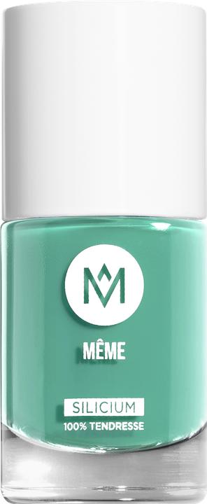 Actual product image Même Nail Polish with Silicon Turquoise Green (Vert Turquoise, Colour paint)