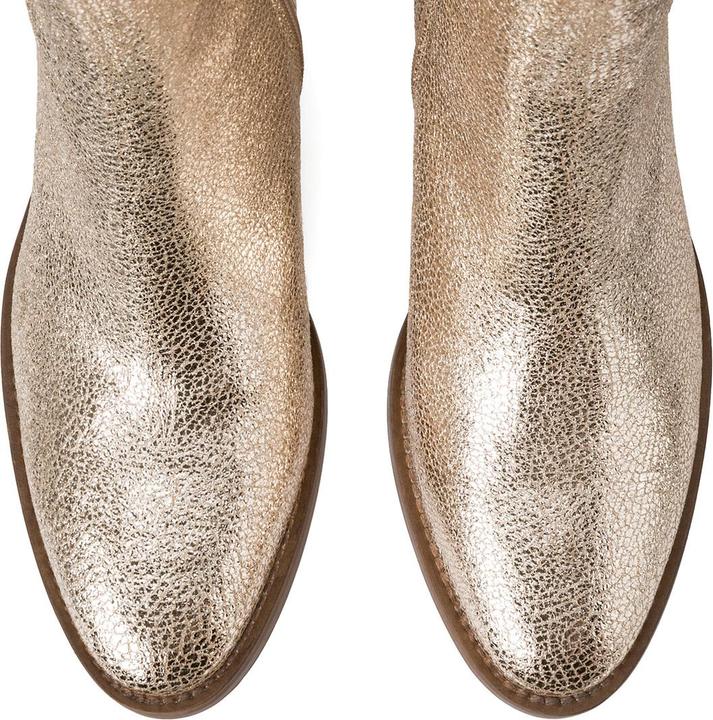 Image du produit La Redoute Collections Bottines en cuir à talon large (40)