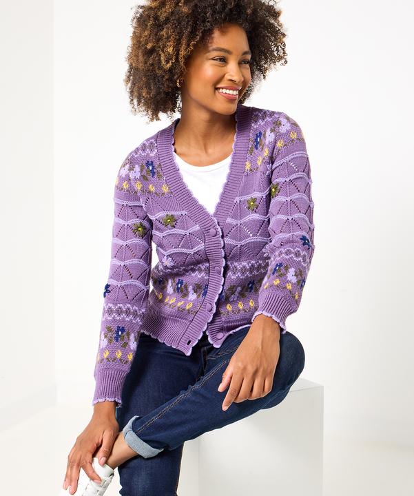 Produktbild Joe Browns V-Neck Floral Cardigan (42)