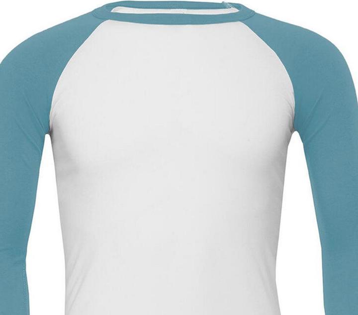 Produktbild Bella Canvas Baseball TShirt 34 Ärmel (M)