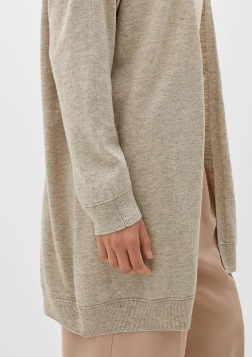 Produktbild s.Oliver Strickjacke Cardigan aus Wollmix (L)
