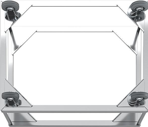 Produktbild Gmöhling Alu-Fahrgestell, Ladehöhe 440 mm (150 kg)