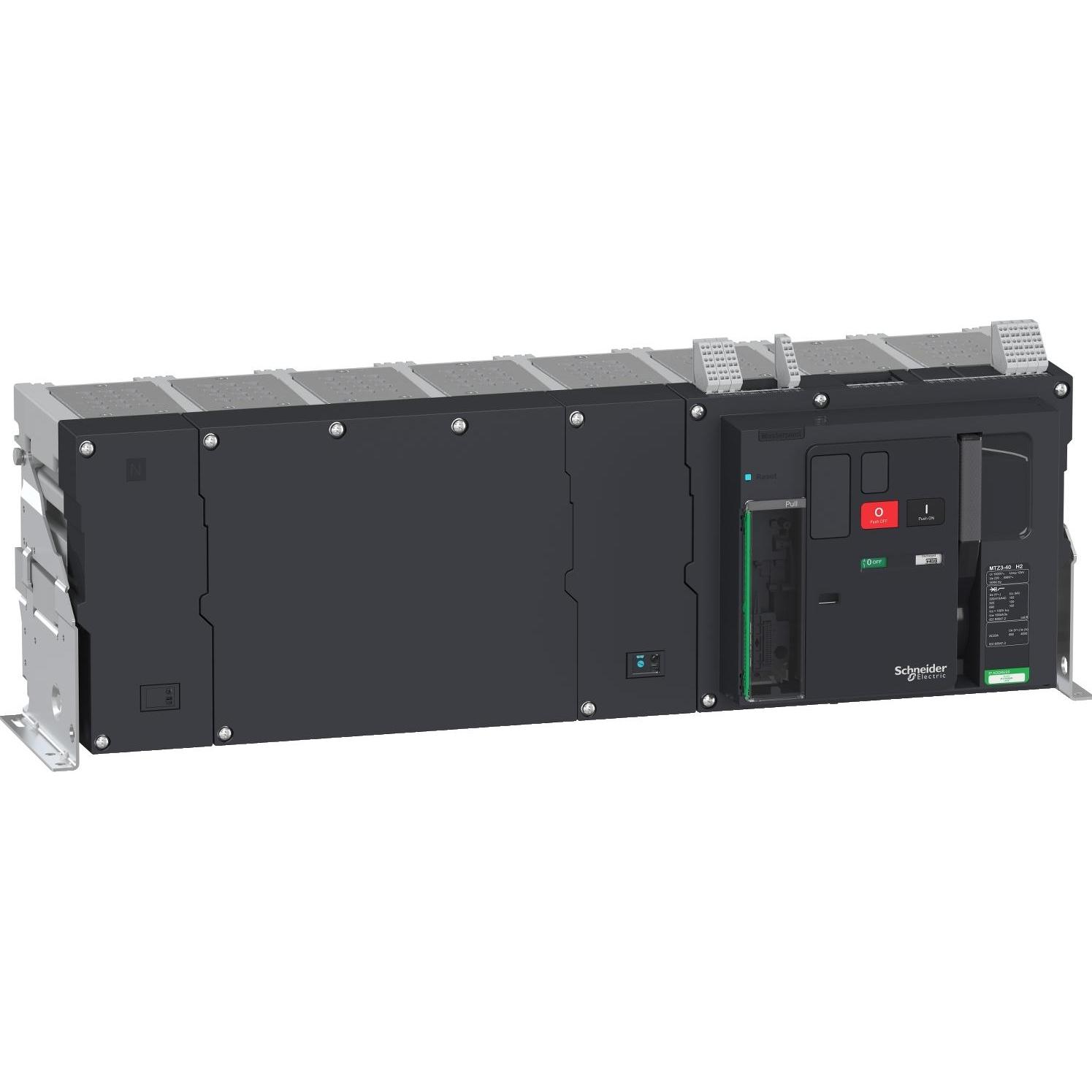 Schneider Electric Masterpact MTZ3 4000A H2 Icu=150kA/440V 4P Grundschalter Festeinbau LV848110, Relais