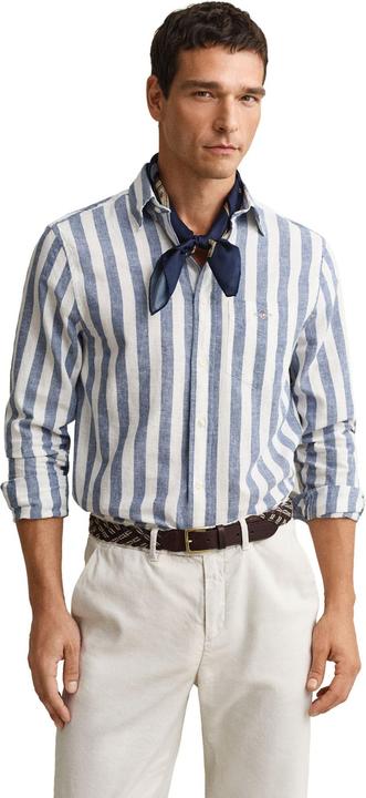 Immagine prodotto GANT Regular Cotton Linen Stripe Shirt (M)