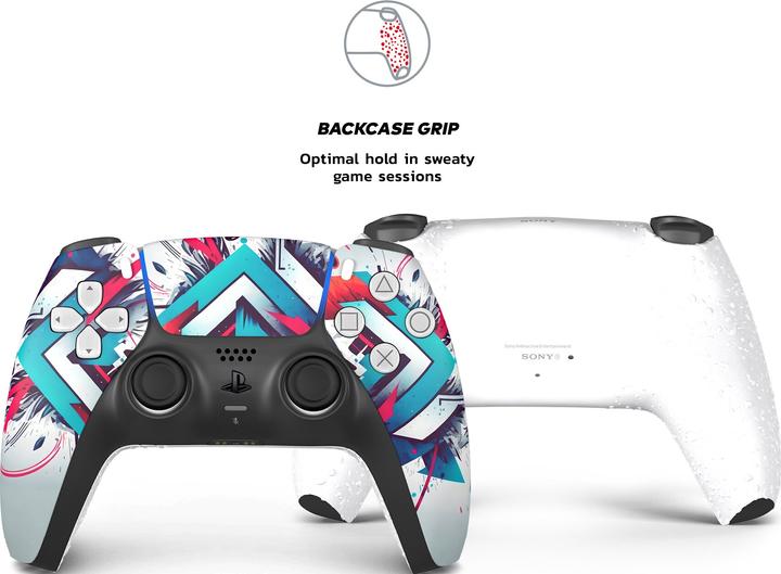 Actual product image King Controller King Wireless Controller For Ps5 Modern Graffiti Model 4 (PS5)