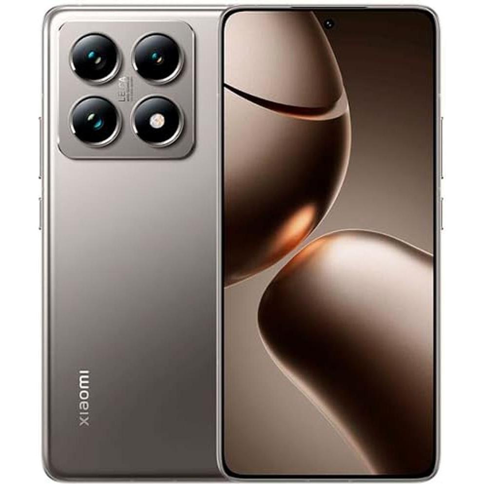 Xiaomi 14T Pro 12+256 Titan Gray, LDU (256 GB, Titan Gray, 5G), Smartphone, Grau