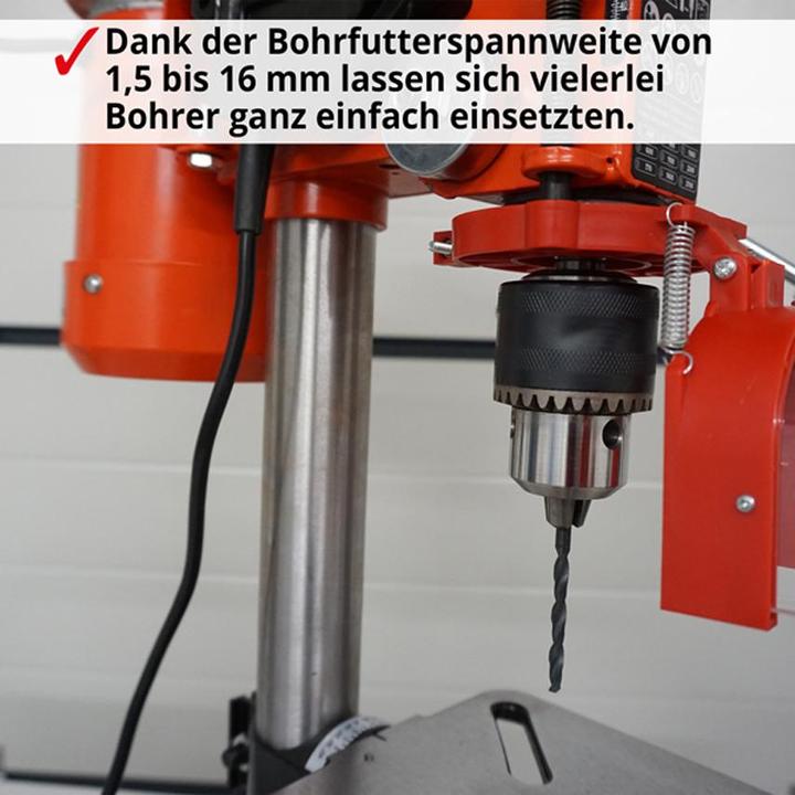Actual product image Hecht Bench drill
