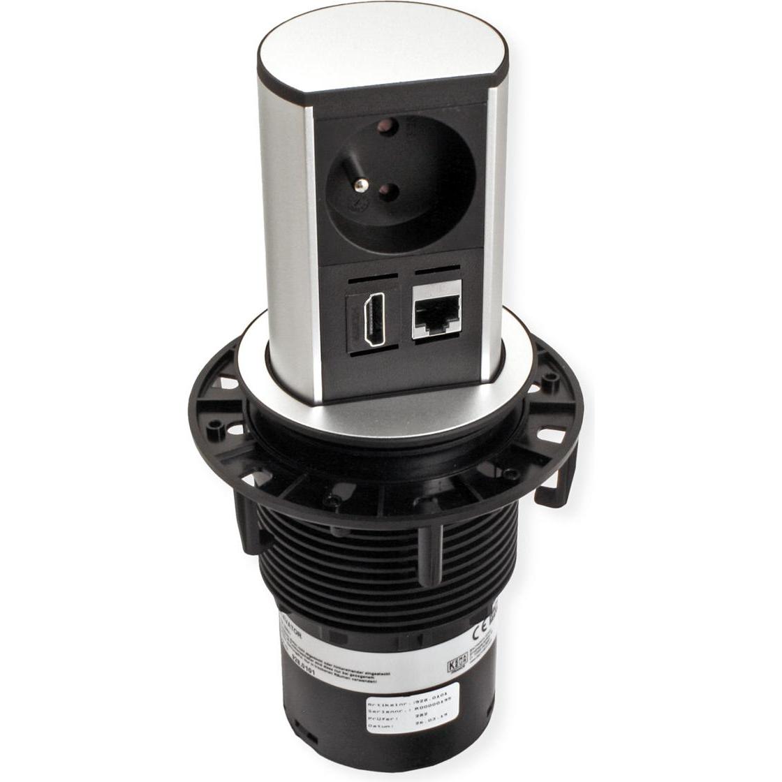 Thumbnail - Bachmann, Steckdosenleiste, BACH Steckdoseneinheit (1 x, CEE 7/5, CEE 7/3, 0.50 m)