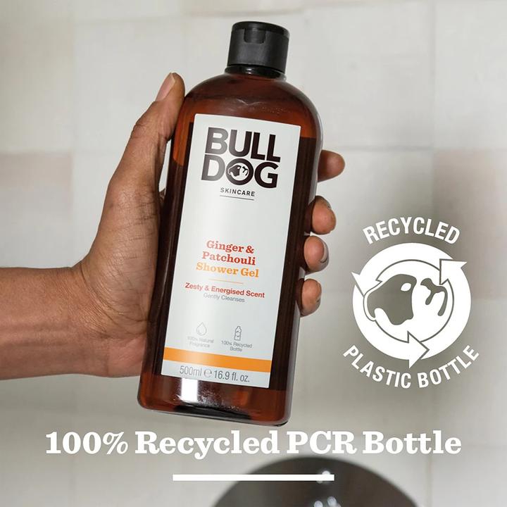 Image du produit Bulldog Skincare Gel douche au gingembre et au patchouli Senteur piquante et énergisante 500ml (500 ml)