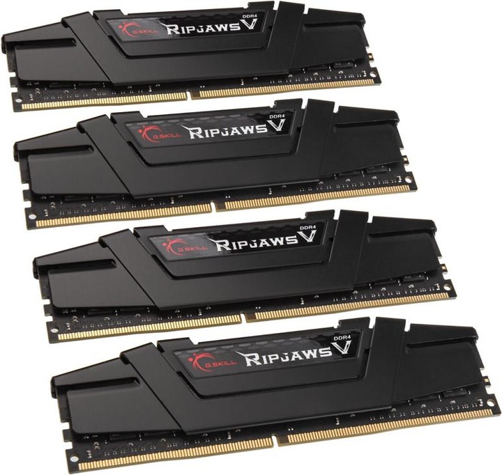 Produktbild G.Skill Ripjaws V (4 x 32GB, 3200 MHz, DDR4-RAM, DIMM)