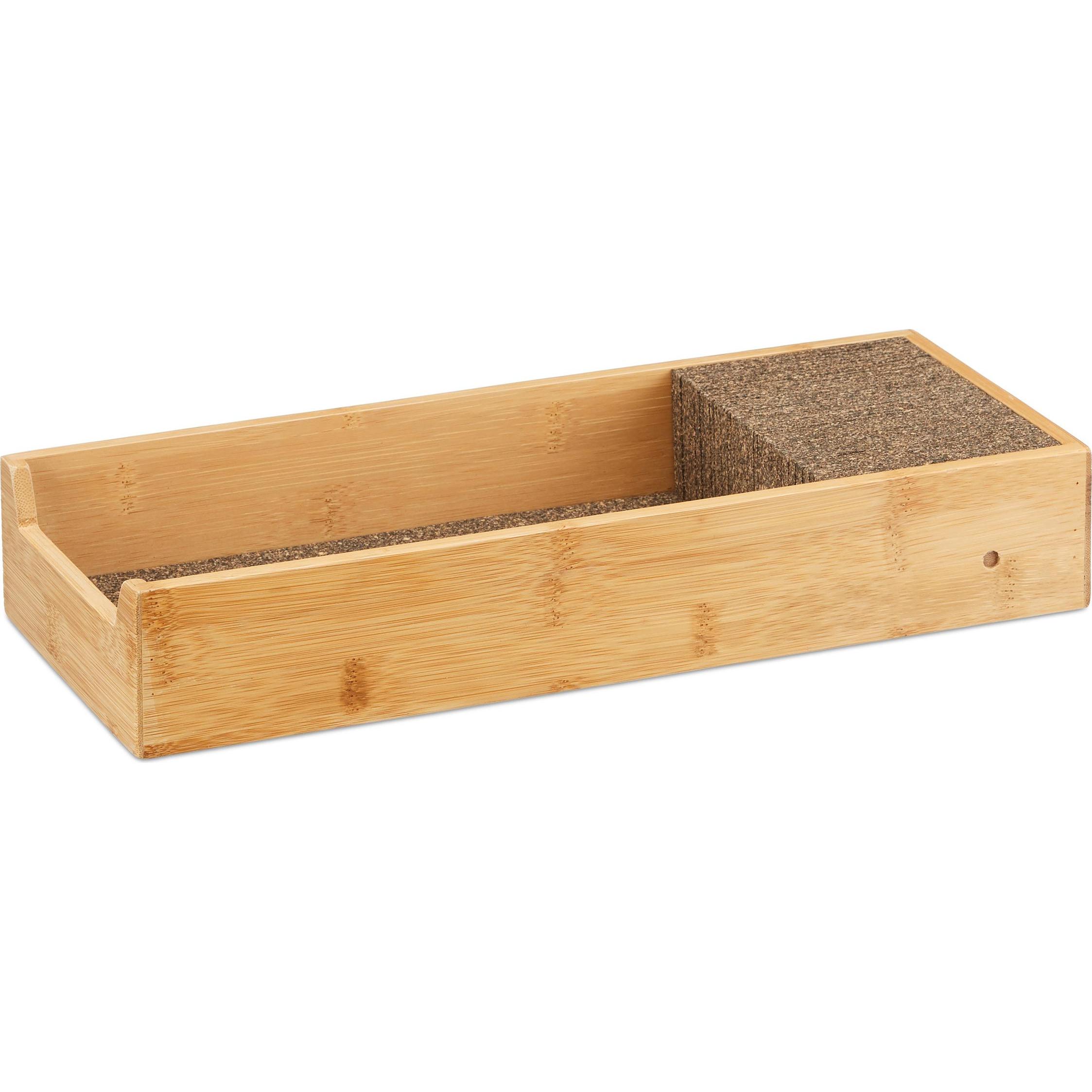 Thumbnail - Relaxdays Messerhalter, Messerblock, Braun