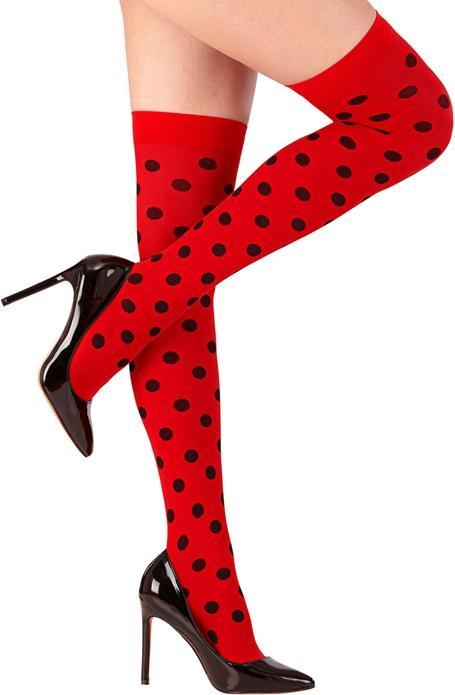 Widmann Marienkäfer - Kniestrümpfe (70 DEN, XL)