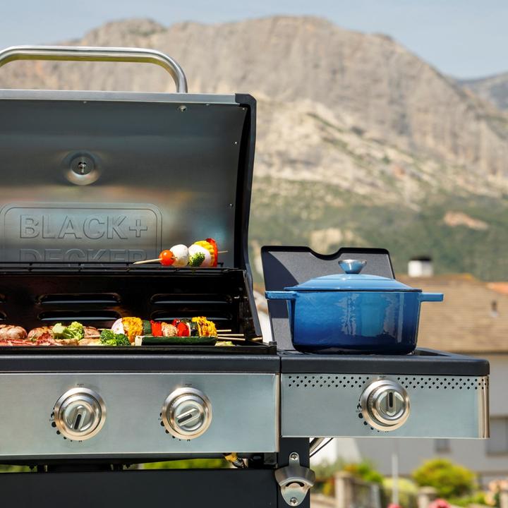 Produktbild Black & Decker Gasgrill Black+Decker BXOG16550E mit 4 Brennern (16.55 kW)