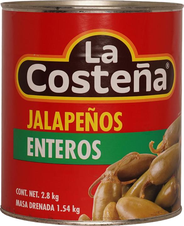 Produktbild La Costeña Chiles Jalapeños ganz (2800 g)
