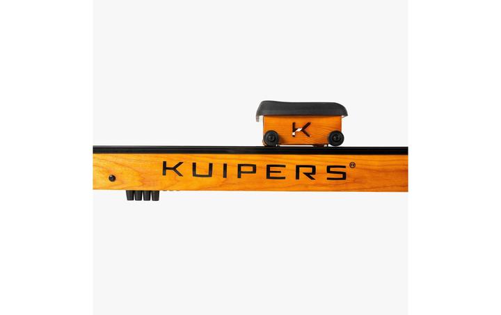 Actual product image Kuipers Fitness Rudergerät Aqua Rower Helle Esche, Bremssystem