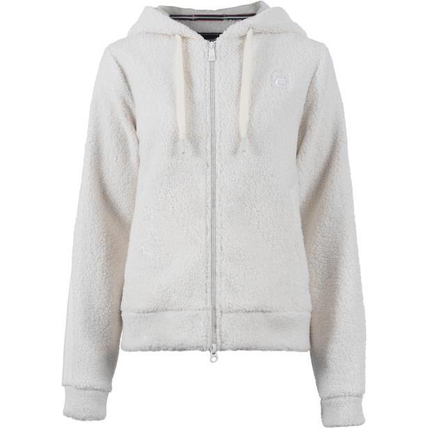 Cavallo, Damen, Jacke, fleece it kapuze daen elana (M), Grau, M