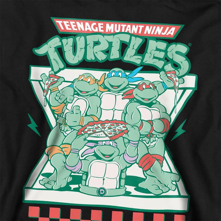 Immagine prodotto Teenage Mutant NT Pizza Takeway Felpa con Cappuccio Bambini (152, 158)