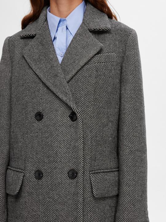 Produktbild Selected Femme Zweireihiger Wollmantel (38)