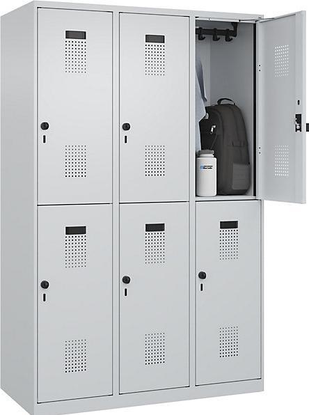 Actual product image C+P Evolo PLUS double-decker locker (120 cm, 185 cm)