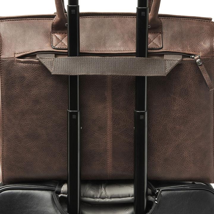 Image du produit Castelijn & Beerens Carisma Schultertasche RFID Leder 38 cm Laptopfach