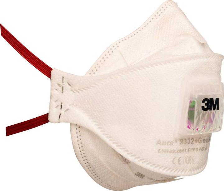 Actual product image 3M Fine dust mask (FFP3, 5 x)