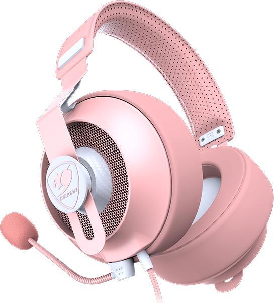 Produktbild Cougar Gaming Phontum S Pink Kopfhörer Verkabelt Kopfband (Kabelgebunden)