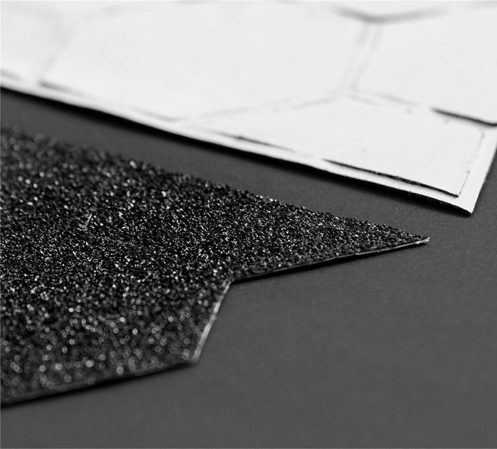 Image du produit Dope Grip Raw Hexagon Cut Set (2 Sheets)