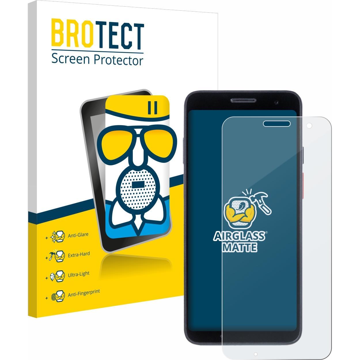 BROTECT Schutzglas Schutzfolie Displayschutz Display Schutz Glas Folie matt, Barcode-Scanner Zubehör