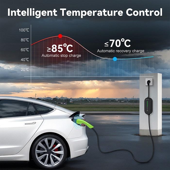 Produktbild Qoltec Mobile Ladegerät (Typ 2, 3.50 kW, 16 A)
