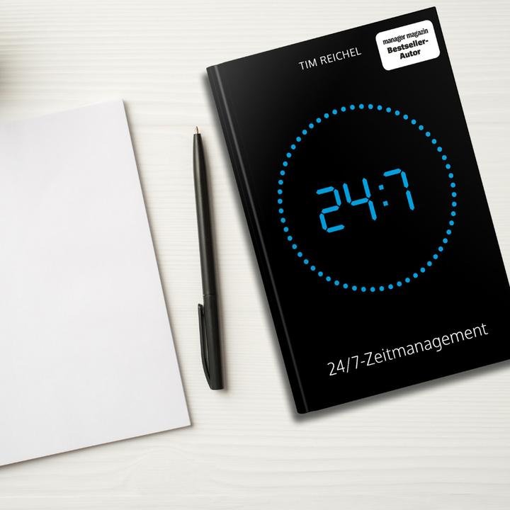 Actual product image 24/7-Zeitmanagement (German, Tim Reichel, 2019)