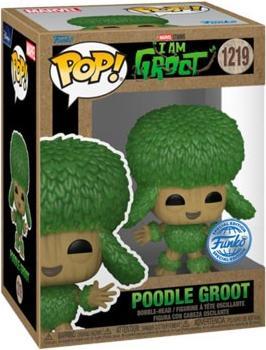 Actual product image Funko POP! Je s'appelle Groot - Poodle Groot Exclusive