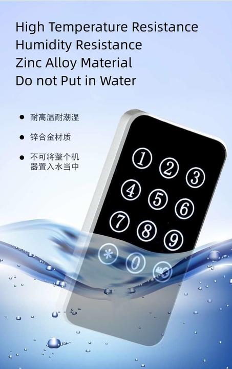 Produktbild Zerodis Elektronisches Code-Kombinationsschloss (Elektronische Zahlenkombination)