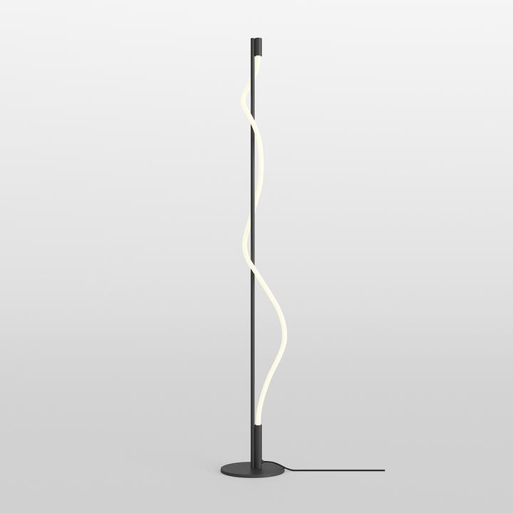 Produktbild Maytoni Tau LED Stehleuchte, Stehlampe 15W Schwarz Warmweiss (450 lm)