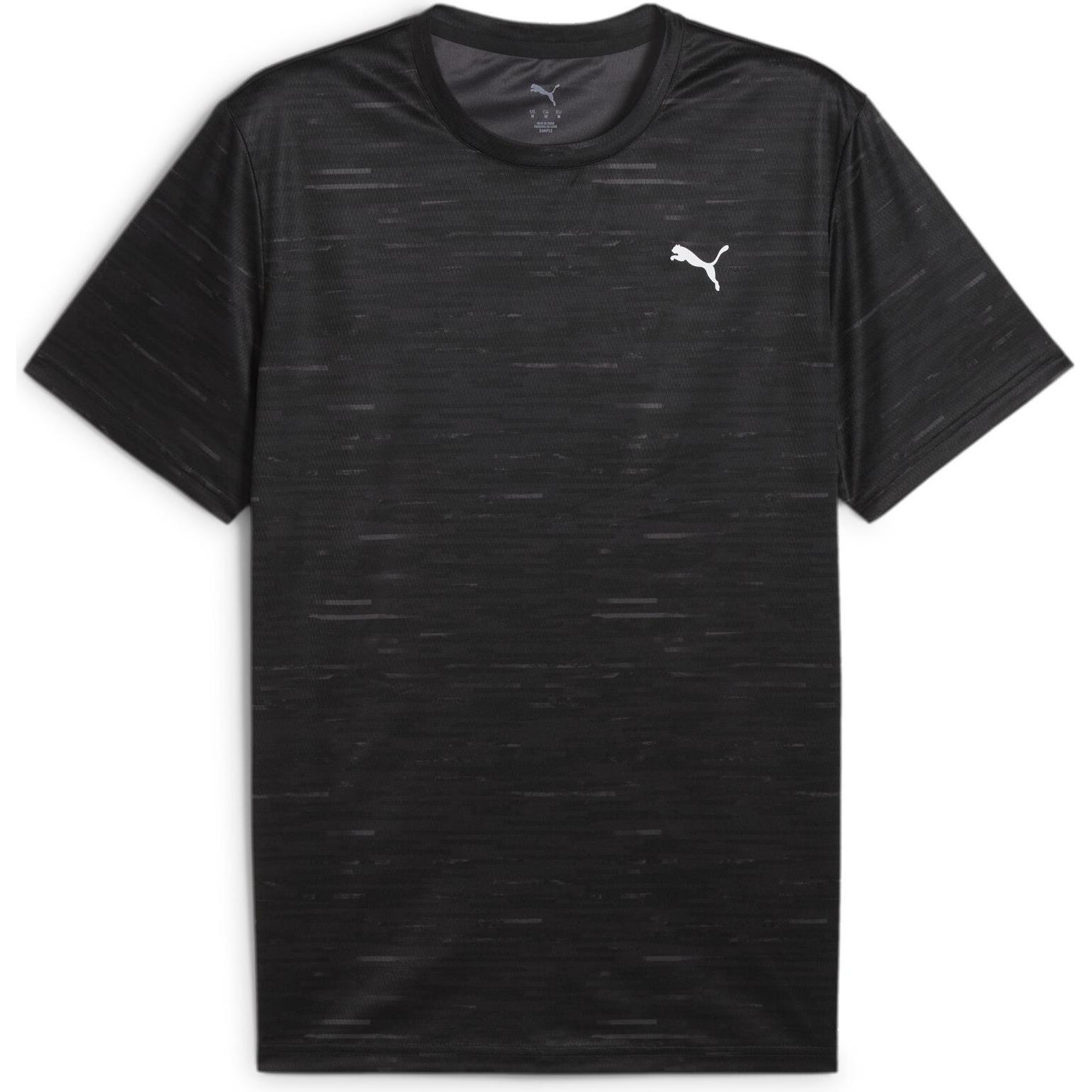 Puma, Herren, Sportshirt, M Tad Essentials Aop Tee (XXL), Schwarz, XXL