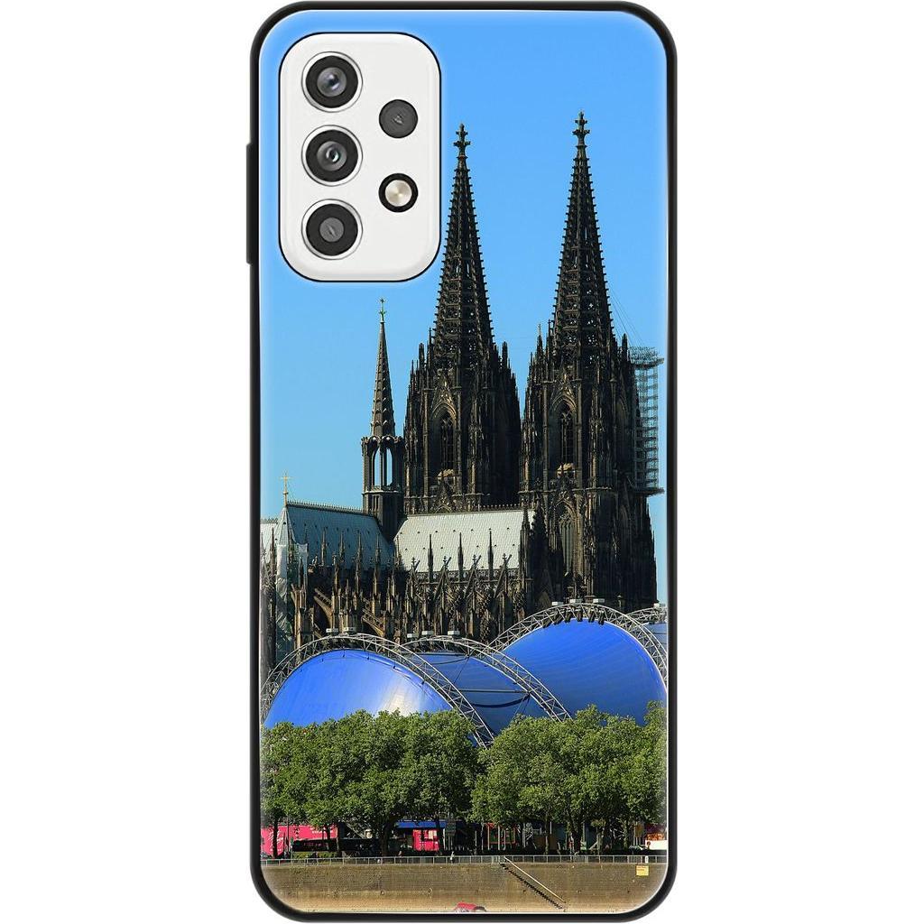 König Design Hülle Handy Schutz für Samsung Galaxy A23 Case Cover Tasche Bumper Etuis TPU Neu (Samsung Galaxy A23), Smar...