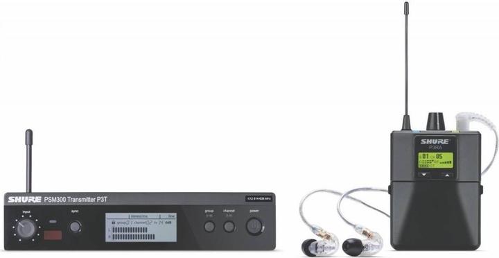 Actual product image Shure P3TRA215CL In-ear monitoring system, H20 (In-Ear System)