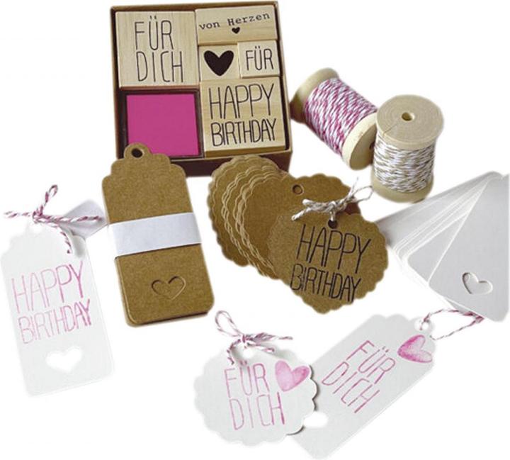 Loveria Artcraft Set d'étiquettes cadeau 'Loveria