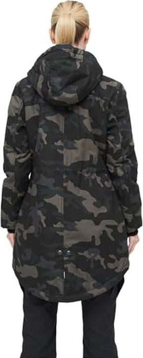 Actual product image Brandit Women's Marsh Lake Parka size XS colour dark camouflage pattern (XS)