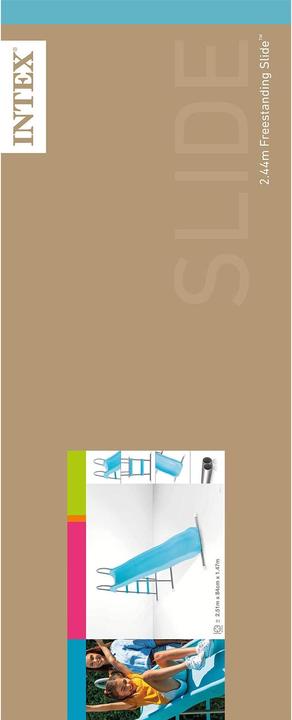 Produktbild Intex FREISTEHENDE ACHT-FUSS-RUTSCHE Mass: 251cmX84cmX147cm, Artikelnummer 44107