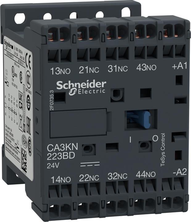 Actual product image Schneider Electric Adapter m terminal block max 3x2.5qmm Cover+lettering Screwed RAL9016 TYPE:CYB-AD 5940055 (Duct, 3.70 cm)