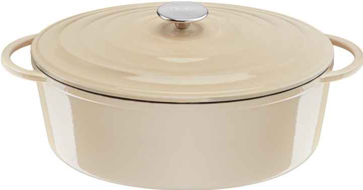 Produktbild Tefal LOV Bräter (34 cm, Bräter + Schmortopf, Kochtopf, Gusseisen)